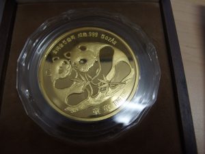 パンダ金貨 2000元 5オンス 金99.9%