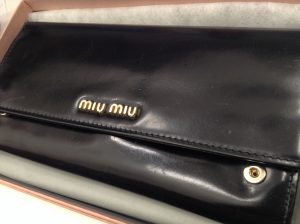 miu miuの長財布買取ました!中古も大歓迎、売るなら大吉フレンドマート八幡一ノ坪店!