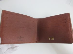 イニシャル入りヴィトンの財布お買取りしました!大吉久留米店です