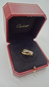 伊勢崎市のお客様よりCartier カルティエリングを買取ました!