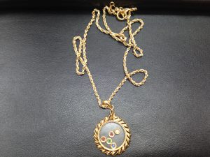 K18ダイヤモンド付のネックレスをお買取させて頂きました！大吉ﾗﾊﾟｰｸ岸和田店