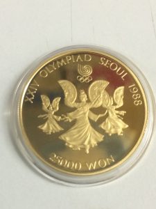 ソウルオリンピック 25000WON金貨