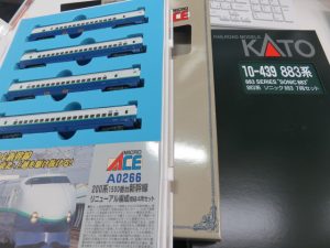 鉄道模型Nゲージをお買取りさせて頂きました。