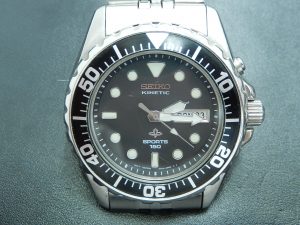 大吉鶴見店はSEIKOのキネティックをお買取り致しました。