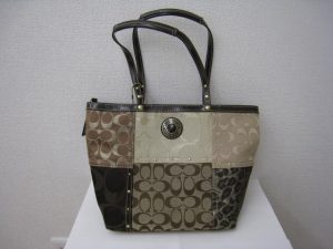 茅ヶ崎にお住まいのお客様よりコーチのバッグを買取しました。地域No.1高価買取宣言中!