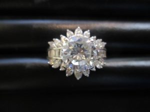 大吉 武蔵小金井店 ダイヤ プラチナリングの画像です。