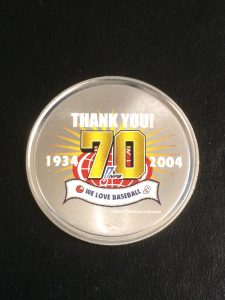 シルバー925 プロ野球70周年記念メダル