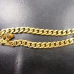 k18ネックレスの映像です。