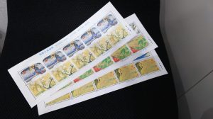和光市で切手シートの現金化は大吉和光店へお任せください。画像は切手シートの画像です。