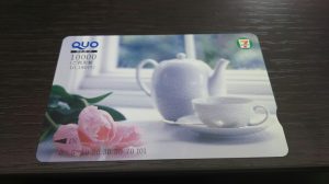 クオカードもお買取りするのが大吉和光店です。画像は先日お買取りをした際の画像です。