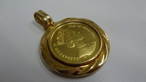 伊勢崎市のお客様よりエリザベス金貨を買取ました!