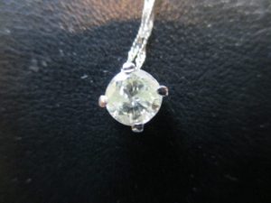 大吉 武蔵小金井店 ダイヤ プラチナネックレスの画像です。