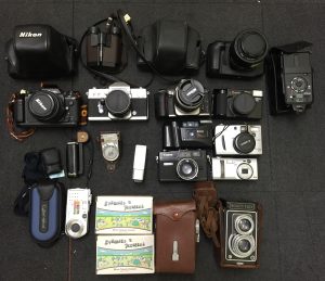 大吉　横須賀中央店で一眼レフフィルムカメラやコンパクトカメラなどを高価買取しました。