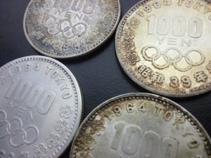 1000円玉銀貨　買取　新丸子