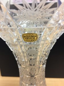 BOSPORUS　クリスタル花瓶買取りました。札幌市中央区にある大吉円山公園店