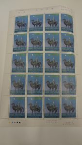 伊勢崎市のお客様より切手シートを買取りました!