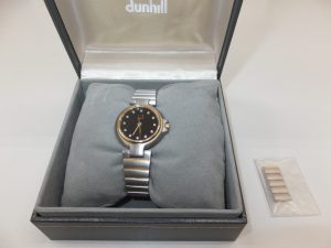 ブランド時計Dunhillダイヤ付レディース