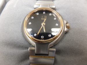 ブランド時計Dunhillダイヤ付