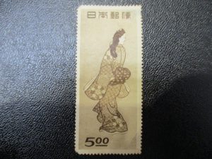 下曽根駅前、大吉サニーサイドモール小倉店で買取りました【切手】見返り美人の画像です