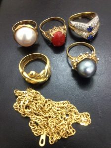 貴金属アクセサリーお買取しました！大吉 アル・プラザ堅田店です！