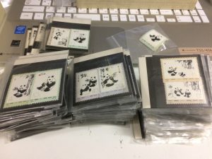 中国切手 オオパンダ2次 革14