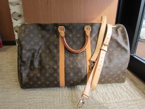 ルイヴィトンモノグラム　キーポルバンドリエール55高価買取致しました