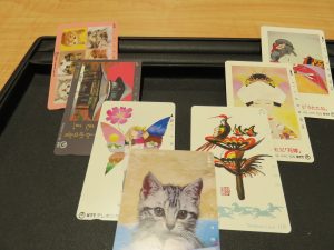 とても可愛い猫のテレカです