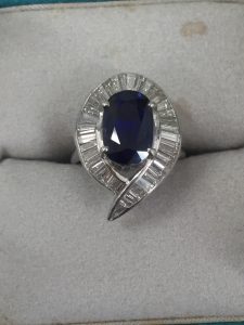 サファイアリング買取りました!大吉サニーサイドモールこ小倉店です。