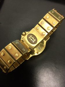 カルティエ時計買取りました。大吉サニーサイドモール小倉（下曽根駅前）です。