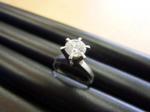 ダイヤリングお買取りしました!姶良市の大吉タイヨー西加治木店です!