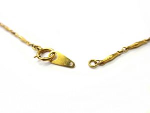 切れた18金ネックレスお買取りしました!姶良市のソレイユタウン加治木内の大吉タイヨー西加治木店です