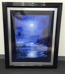 版画　ラッセン　ハワイアンナイトをお買取り！久留米市山川野口町の大吉です！