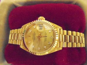 金無垢ロレックスデイトジャストお買取りしました!姶良市のソレイユタウン加治木内の大吉タイヨー西加治木店です