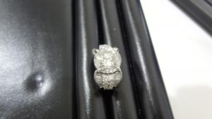 大粒ダイヤリングお買取りしました!姶良市のソレイユタウン加治木内の大吉タイヨー西加治木店です!