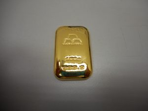 金インゴットお買取しました!大吉サンシパーク桑名店です