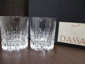 小倉南区、大吉サニーサイドモール小倉店で買取りましたバカラ (Baccarat)のグラスの画像です