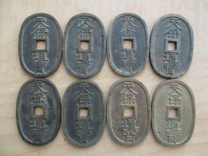 大吉 武蔵小金井店 古銭 天保通宝の画像です。