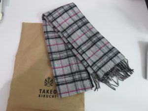 タケオキクチのマフラーの買取は、池田市の大吉池田店へ