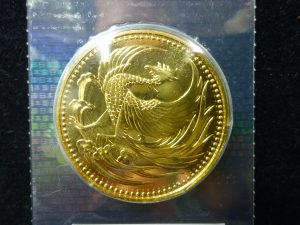 御即位金貨のお買取りは福岡市天神からも近い大吉七隈四ツ角店にお任せ下さい。