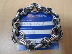 M's collection　L-414　925デザインパーツブレスレット　