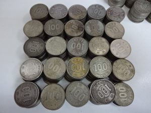 大吉 調布店 で古いお金（古銭）を買取ました