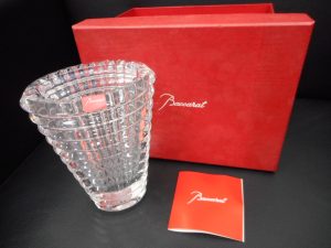 バカラの花瓶をお買取り！大吉ゆめタウン八代店