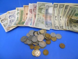 精華町のお客様から外国銭をお買取りしました。大吉ガーデンモール木津川店