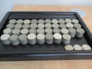 大吉 武蔵小金井店 古銭 100円銀貨の画像です。