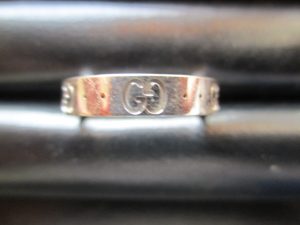 大吉 武蔵小金井店 グッチ K18 リングの画像です。