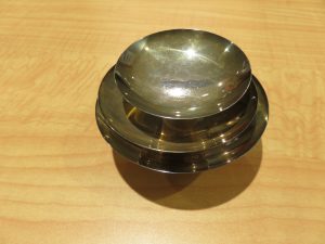 退職記念に頂いた銀盃です。 