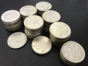 古銭、古紙幣、記念硬貨、宇部市、買取り