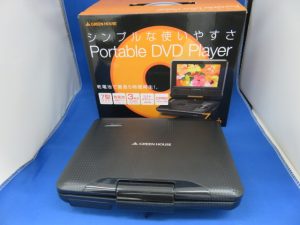 ポータブルDVDをお買取させて頂きました。