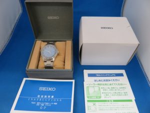 SEIKOソーラー時計をお買取させて頂きました。