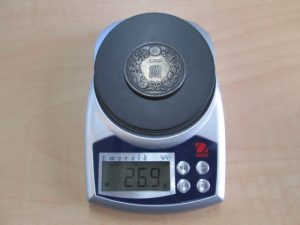 新1円銀貨(大型) 明治17年